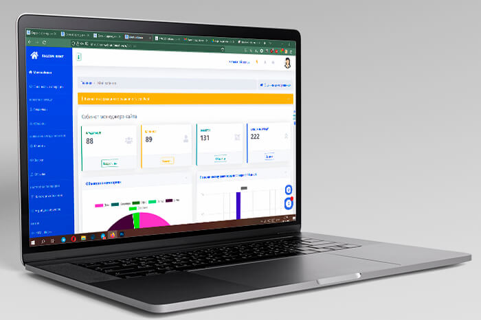 Личный кабинет Администратора на площадке аренды Falcon Rent